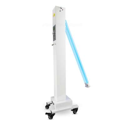 Indoor used portable mobile germicidal ultraviolet sterilizing light LED uv lampe with wheels